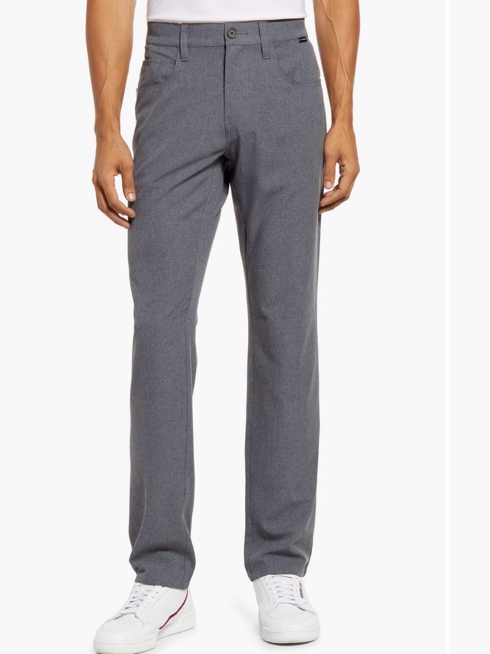 Travis Mathew Men's Gray Open To Close performance pants